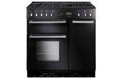 Rangemaster Toledo 90cm Dual Fuel Range Cooker - Black